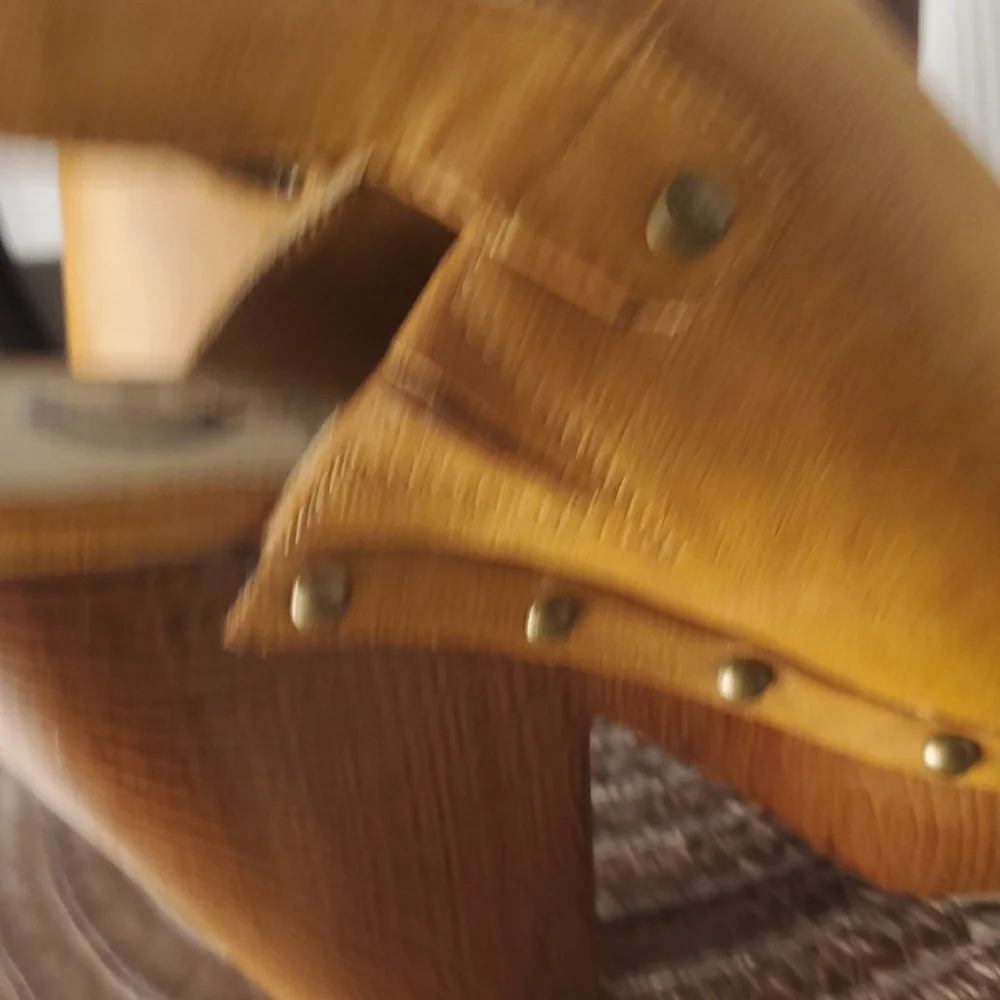 G by Guess Brown Platform Mules with Buckle - Picture 8 of 10